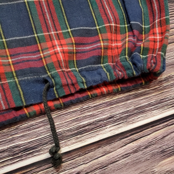 Quarter Sleeve Hooded Plaid Flannel - Picture 7 of 8